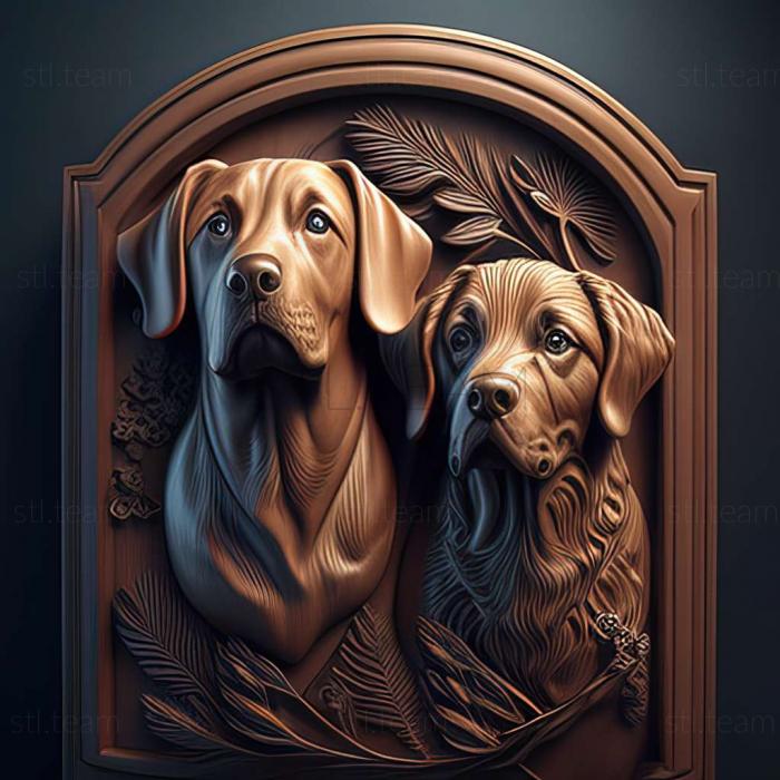 3D model dogs (STL)